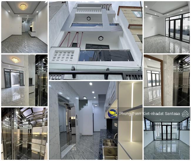 Bán nhà Nguyễn Lâm, Phú Nhuận Tuyệt phẩm 3 lầu TK Singapore, có thang máy, khu thị tứ, hẻm VIP