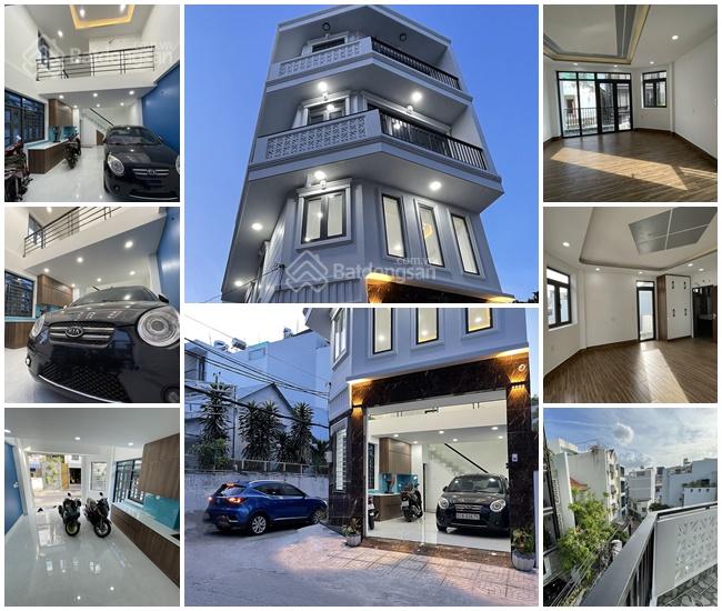 Bán nhà Nơ Trang Long, Q. Bình Thạnh tuyệt phẩm biệt thự mini 3 lầu thiết kế Hàn Quốc hẻm ôtô 7 chỗ