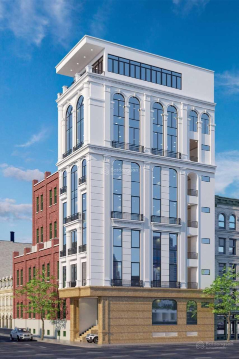 Bán nhà Tôn Đức Thắng - Đông Đa - 108m2 mặt tiền 6m, nhà 9 tầng 1 hầm