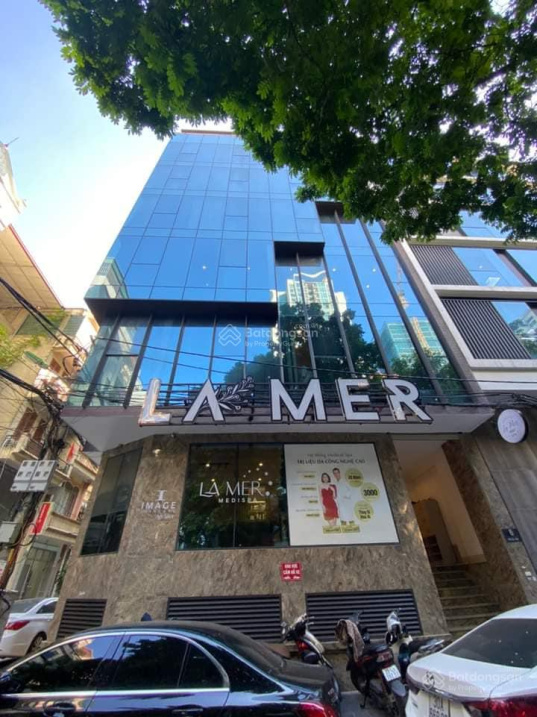 Bán toà nhà Ao Vực - Khuyến Lương, 150m2 x 5T, MT 8.5m, lô góc, 2 ô tô tải tránh, kinh doanh