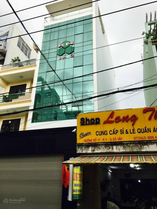 Bán tòa nhà mặt tiền đường Số 17 Thống Nhất, P11 GV(5*25m) 6 tầng cho thuê 50tr/tháng, giá bán 16tỷ
