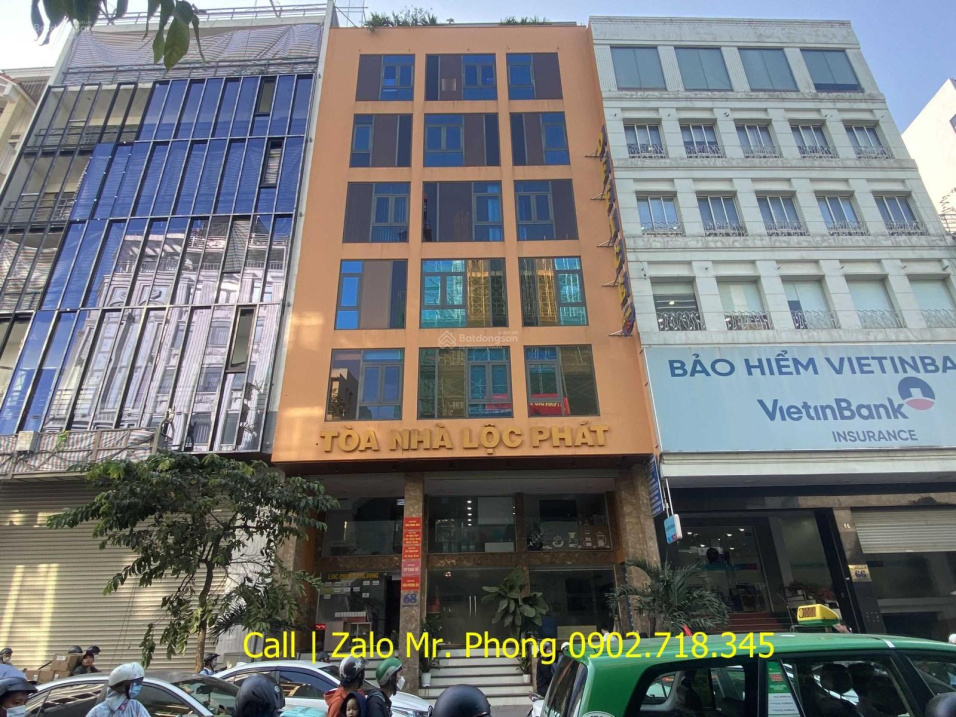 Bán tòa nhà văn phòng mặt tiền chính Bạch Đằng, P2, Quận Tân Bình. 10,5x14m, hầm, 7 tầng