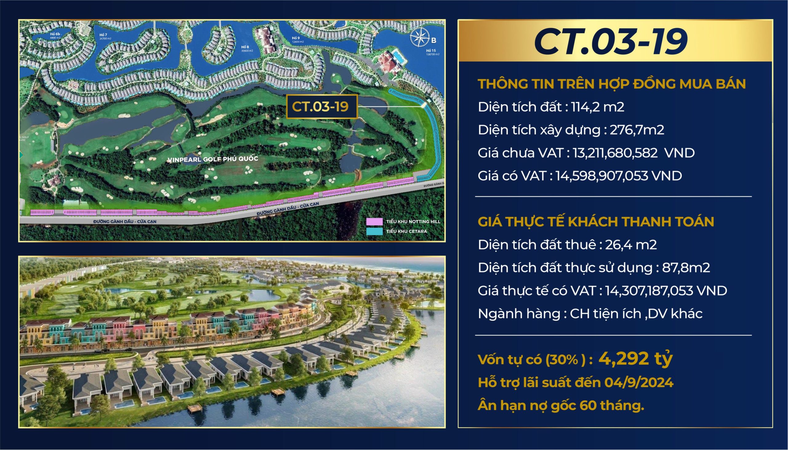 Bán shophouse đường Gành Dầu ,Cửa Cạn Phú Quốc