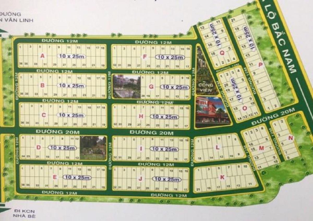 Cần bán gấp lô đất biệt thự KDC Thái Sơn 1 đối diện công viên DT 250m2 giá 68tr/m2 xây dựng ngay