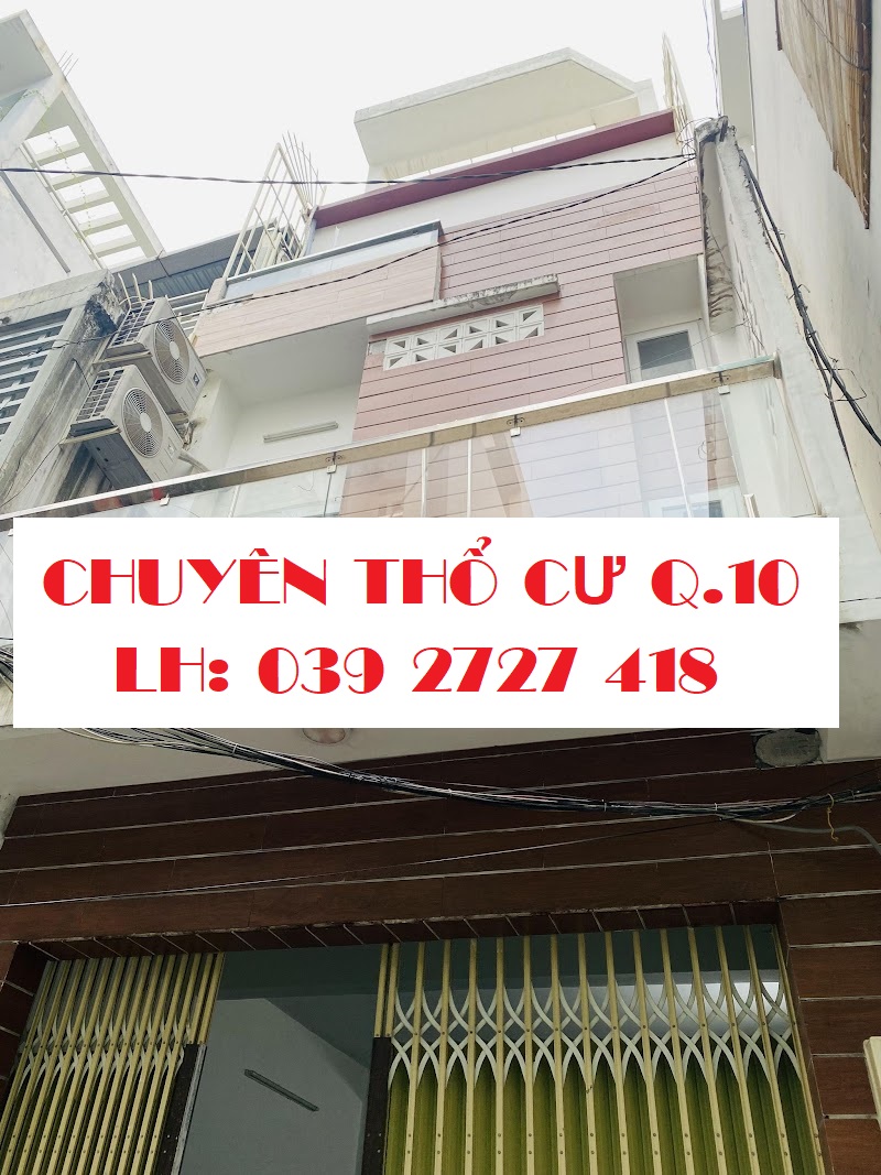 Bán nhà HXH gần Nguyễn Tri Phương, Quận 10, 4 Tầng, 58m2, giá rẻ