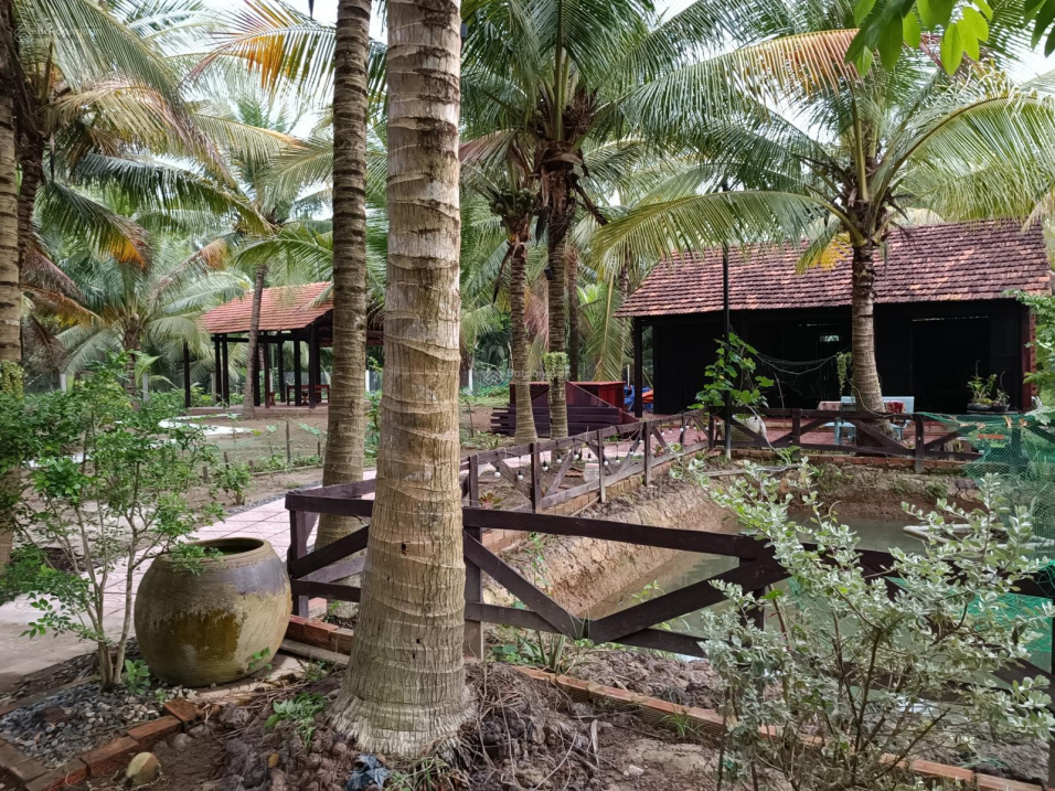 Chính chủ bán lại nhà vườn nghỉ dưỡng, nhà gỗ 3 gian tại xã An Khánh, huyện Châu Thành