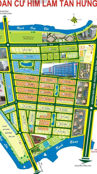 Chuyên bán đất diện tích 10x20m, 7,5x20m, 5x20m - giá 190 triệu/m2, Him Lam Kênh Tẻ. LH 0934 416 103