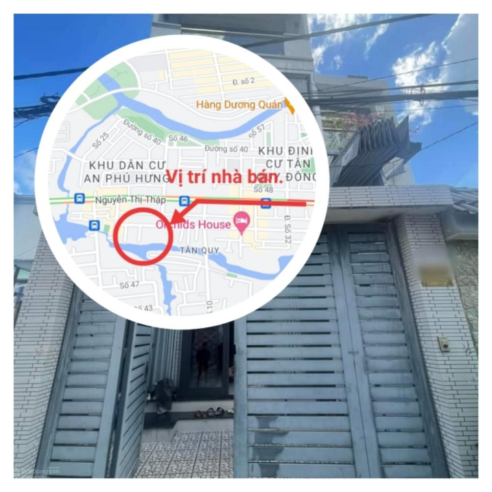 Cực sốc! Giảm nóng 800 triệu - Hẻm ô tô - Nguyễn Thị Thập - Quận 7 - ngang 4m - 60,1m2 - Giá rẻ