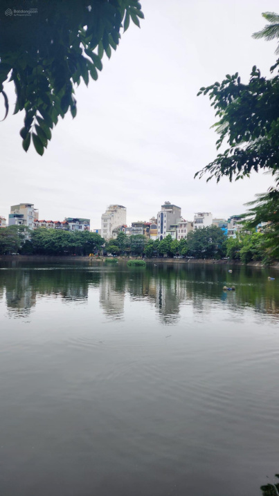 Giá chào chỉ 284 triệu/m2 bán nhà mặt hồ Hạ Đình Thanh Xuân, vỉa hè rộng oto tránh, kinh doanh đỉnh