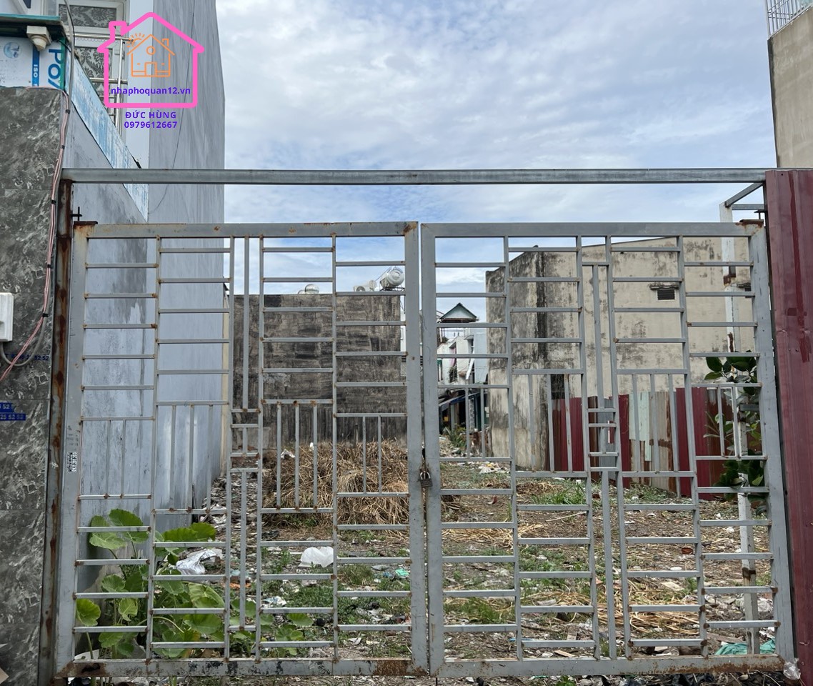 Bán đất giá rẻ, Nguyễn Ảnh Thủ Hiệp Thành Quận 12, Diện tích 5.2x19.6