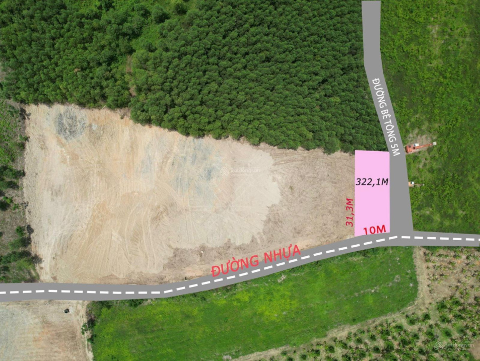 Hai mặt tiền đường nhựa ngay trung tâm xã Sông Cầu Khánh Vĩnh