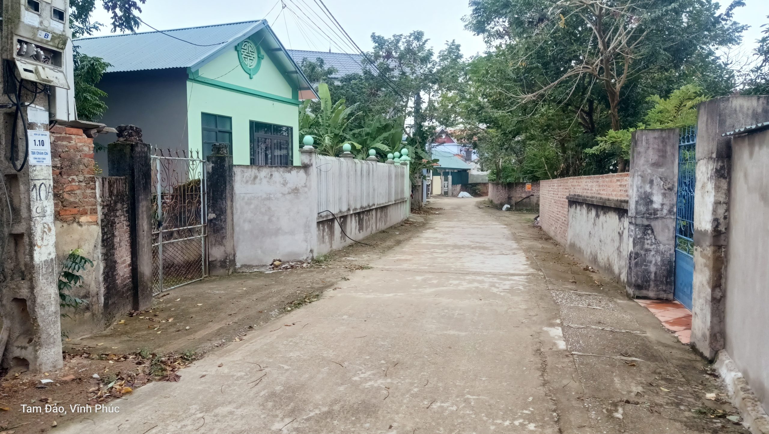 Chính chủ cần tiền bán đất.diện tích hơn 100m,tc 5m,mt 5m,ở thôn tích cực tt hợp châu Tam Đảo Vĩnh Phúc