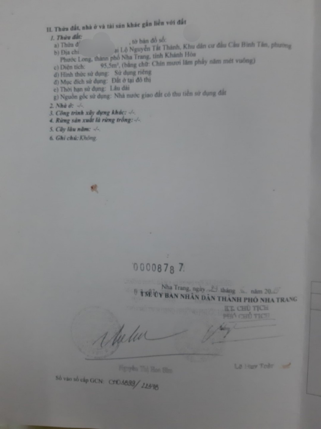 BÁN NHÀ MĂT TIỀN PHƯỚC LONG, NHA TRANG, KH DT 95,5M², 3 TẦNG, GIÁ 7,6 TỶ