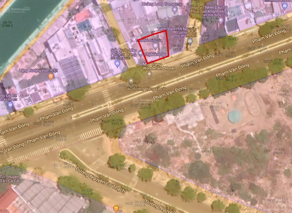 Lô đất ngang 11,4m - Mặt tiền Phạm Văn Đồng(26m), Vĩnh Hoà, Nha Trang, vị trí kinh doanh cực tốt