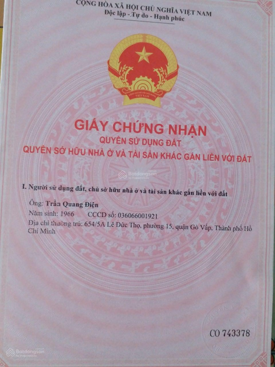 Nhà bán, đường 39, Phường Bình Thuận, Q.7, TP.HCM