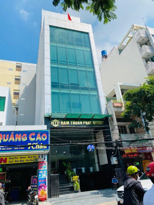 Sốc! Building 8 tầng đường Trương Công Định, Q. Tân Bình. HĐT: 200tr/tháng