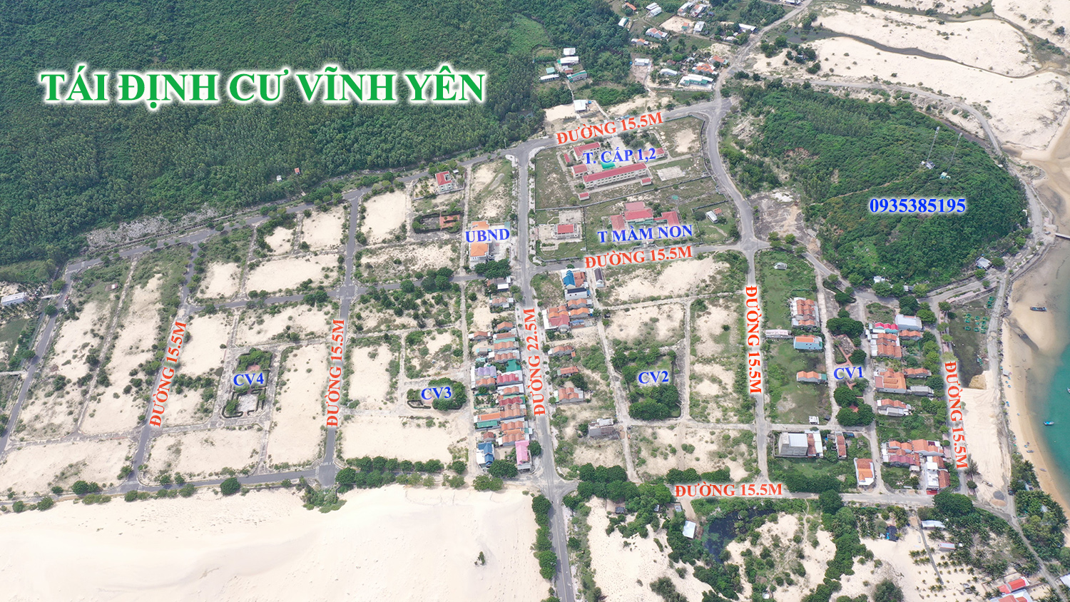 Tái định cư Vĩnh Yên - Vạn Ninh - Bắc Vân Phong giá 2 tỷ