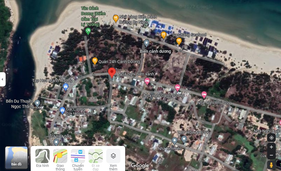 ĐẤT BIỂN TÂN CẢNH DƯƠNG, PHÚ LỘC - GIÁ 3,X TỶ