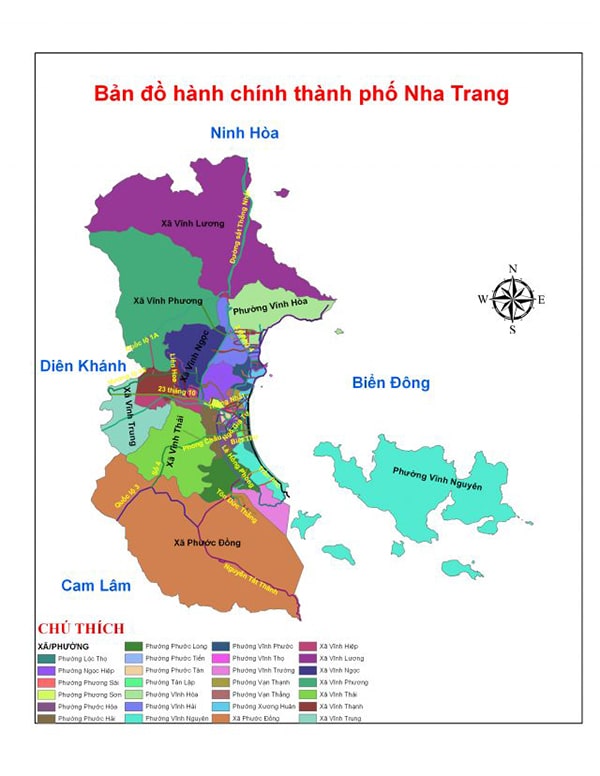 Vị trí xã Vĩnh Phương Nha Trang trên bản đồ ban-dat-vinh-phuong-nha-trang-2
