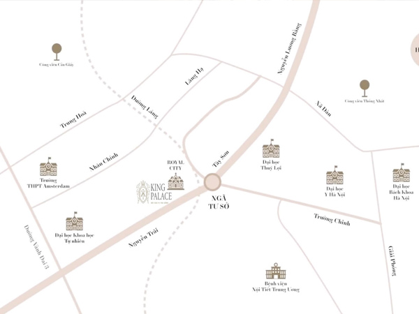 Dự án chung cư cao cấp King Palace sở hữu vị trí vô cùng đắc địa. ban-chung-cu-king-palace-nguyen-trai-thanh-xuan-3