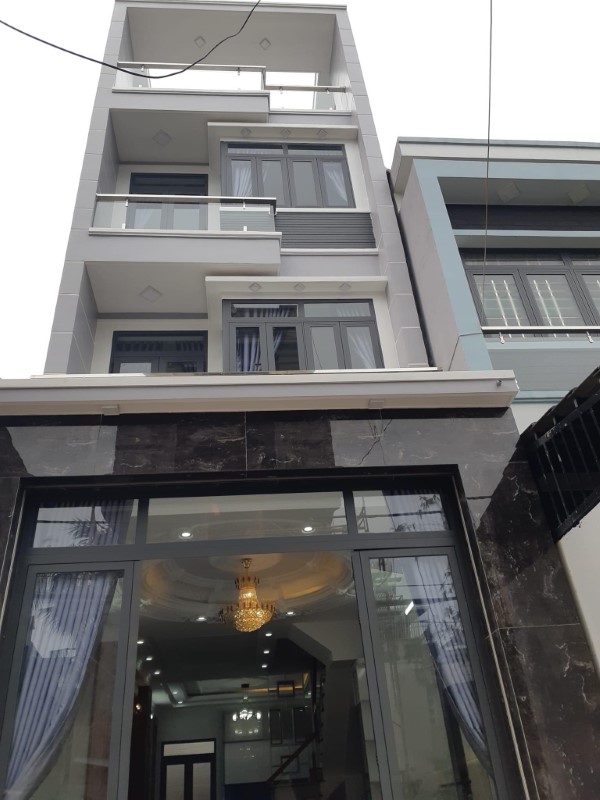 Bán nhà phố 2 lầu hẻm trước nhà 4m 2295 Huỳnh Tấn Phát Thị Trấn Nhà Bè