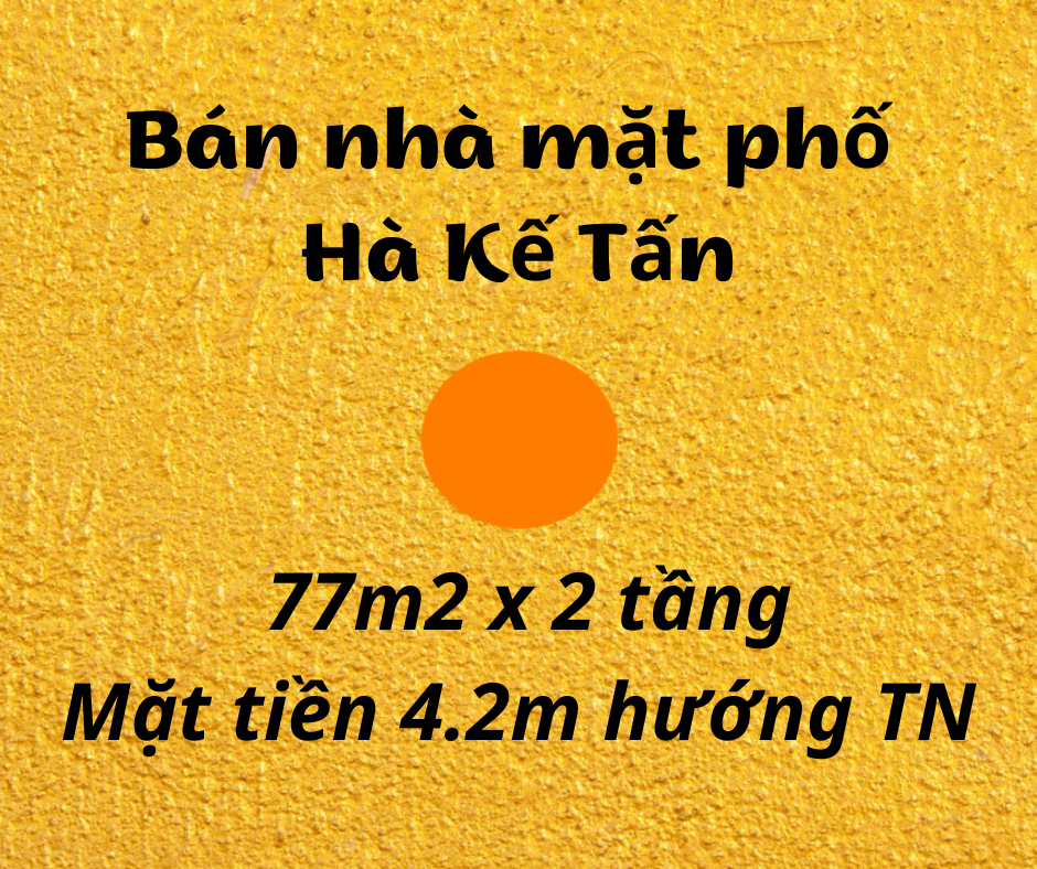 Bán nhà mặt phố Hà Kế Tấn, Thanh Xuân, Hà Nội, 77m2 x 2 tầng, mặt tiền 4.3m