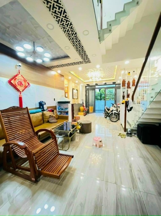 BÁN NHÀ PHỐ MẶT TIỀN HẺM XE HƠI 791 TRẦN XUÂN SOẠN P. TÂN HƯNG QUẬN 7