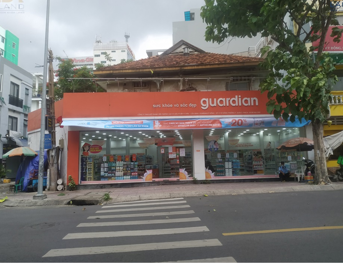 Bán Nhà Quận 3 Góc 2 Mặt Tiền Kỳ Đồng Ngang 20m 78 Tỷ .