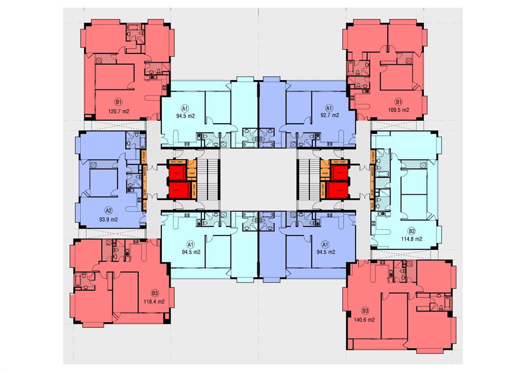 Thiết kế, mẫu nhà của Cao ốc Satra - Eximland | ảnh 1