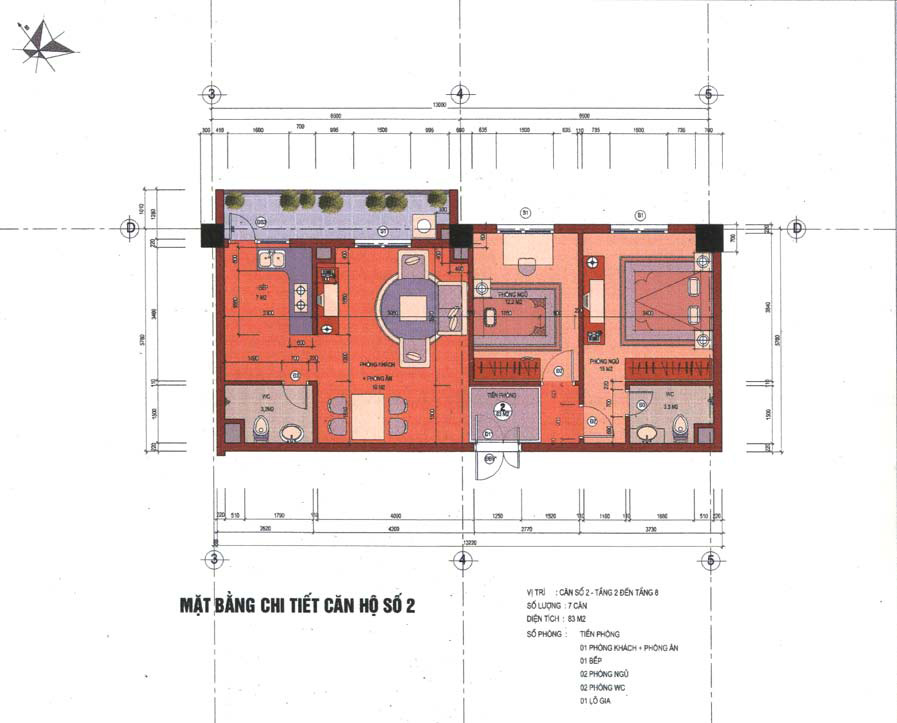 Thiết kế, mẫu nhà của Chung cư 72 Quan Nhân | ảnh 2