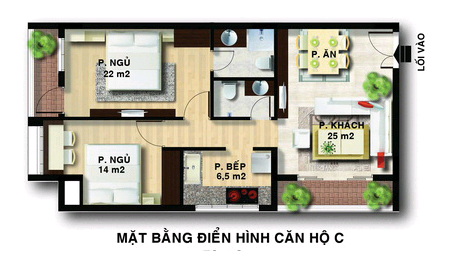 Thiết kế, mẫu nhà của Chung Cư Thanh Nhựt | ảnh 3