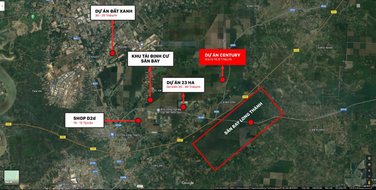 BÁN ĐẤT NỀN GIÁ F0 CHỦ ĐẦU TƯ, CHỈ TỪ 19TR/M2, LIỀN KỀ SÂN BAY LONG THÀNH