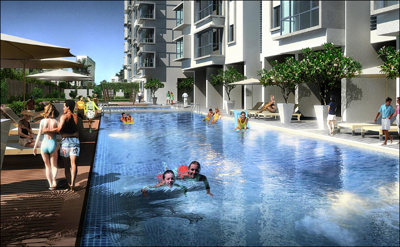 Hồ bơi hiện đại Hạ tầng, quy hoạch của Hà Nội Garden City | ảnh 5