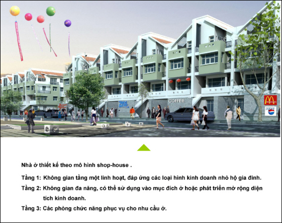 Thiết kế, mẫu nhà của Khu đô thị Diamond Park New | ảnh 1