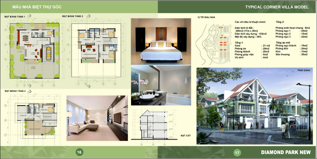 Thiết kế, mẫu nhà của Khu đô thị Diamond Park New | ảnh 4