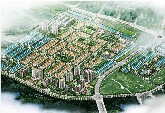Phối cảnh tổng thể dự án Tổng quan của Khu đô thị mới Phước Long | ảnh 1