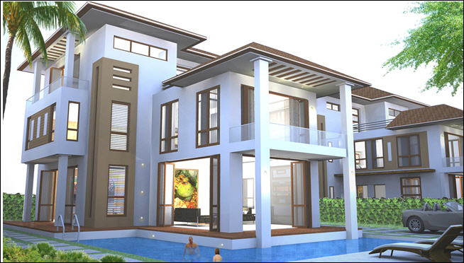 Khu đô thị ven sông Vàm Cỏ 14 Thiết kế, mẫu nhà của Khu đô thị MeKong Riverside | ảnh 3