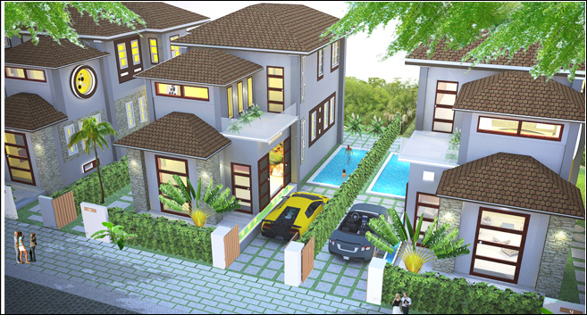 Khu đô thị ven sông Vàm Cỏ 15 Thiết kế, mẫu nhà của Khu đô thị MeKong Riverside | ảnh 4