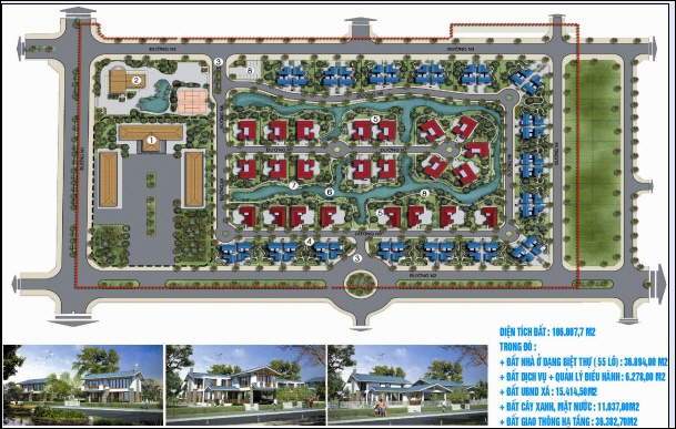 Hạ tầng, quy hoạch của Khu nhà vườn sinh thái Hoàn Sơn | ảnh 1