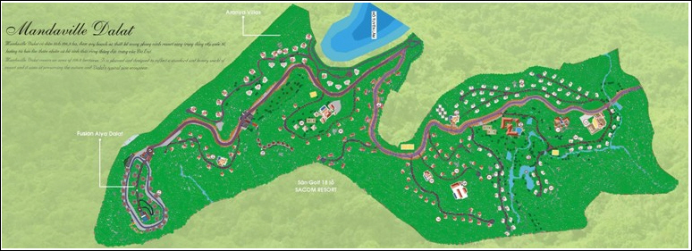 Mandaville Dalat 2 Hạ tầng, quy hoạch của Mandaville Dalat | ảnh 1