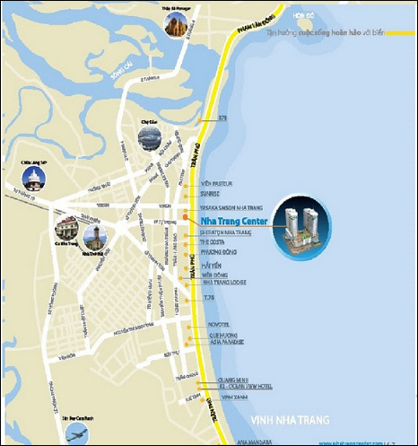 Vị trí của Nha Trang Center | ảnh 1