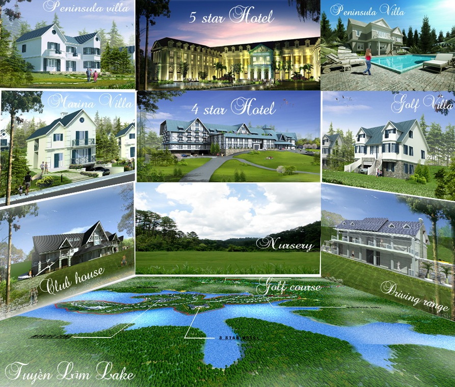 Sacom Tuyen Lam Resort Hạ tầng, quy hoạch của Sacom Tuyen Lam Resort | ảnh 1