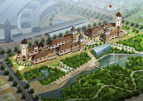 Hạ tầng, quy hoạch của Khu Du Lịch Nghỉ Dưỡng Skypark Long Điền | ảnh 3