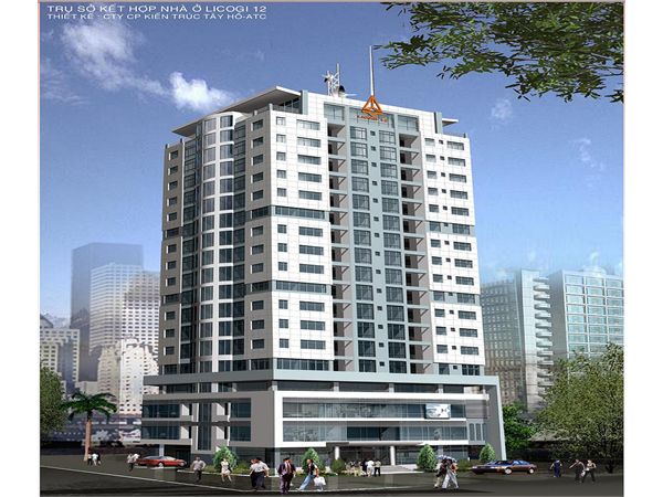 Tổng quan của Tổ Hợp Văn Phòng và Nhà Ở Licogi 12 | 1
