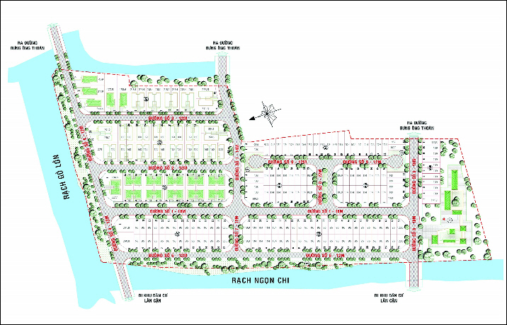 Hạ tầng, quy hoạch của Topia Garden | ảnh 1