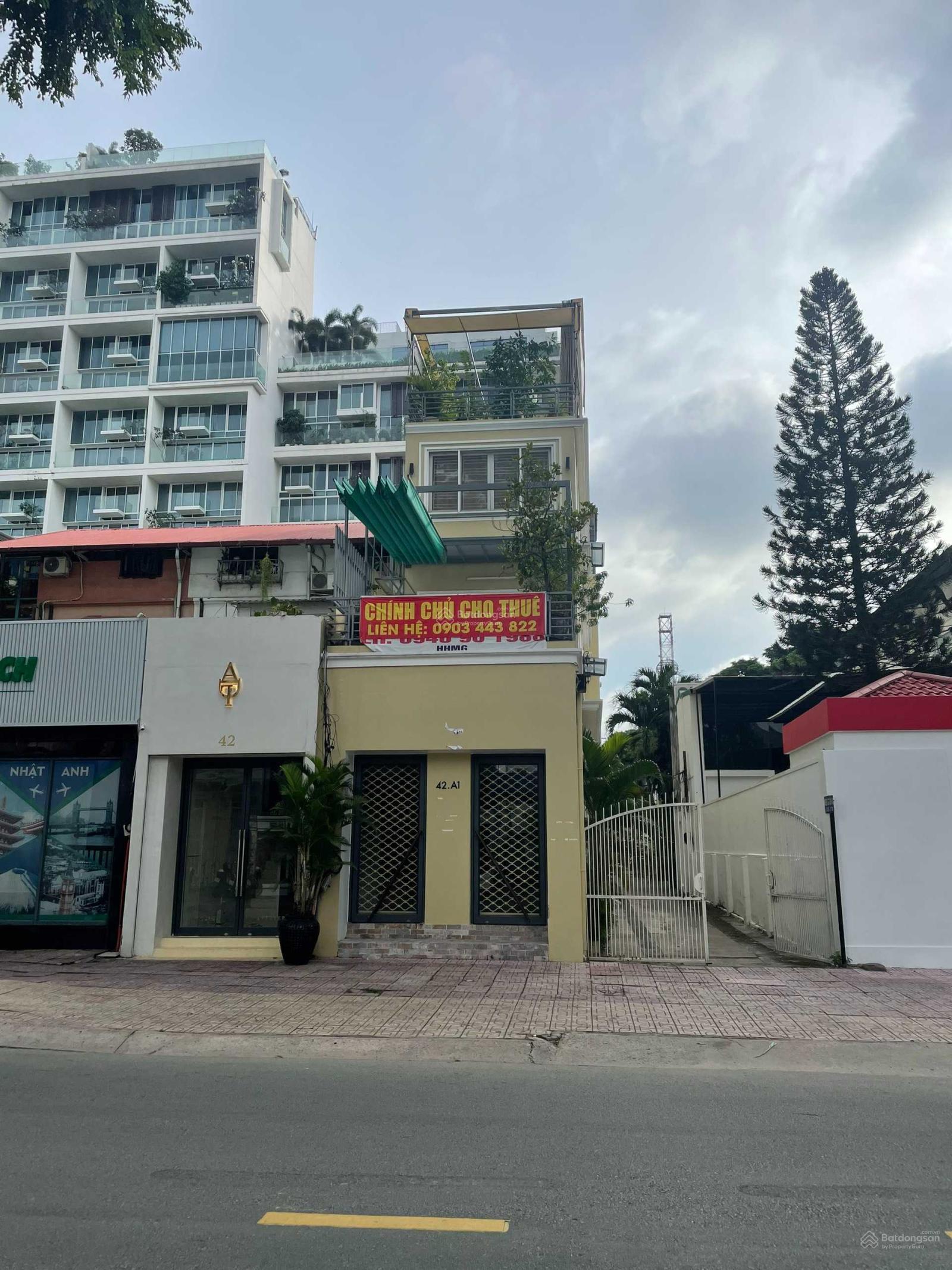 Cho thuê nhà 2 mặt tiền 42A1 Trần Quốc Thảo P7 Quận 3 (4x18m) Nằm ngay con phố đẹp. Giá 50 triệu