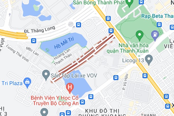 vị trí bán nhà đường hồ mễ trì