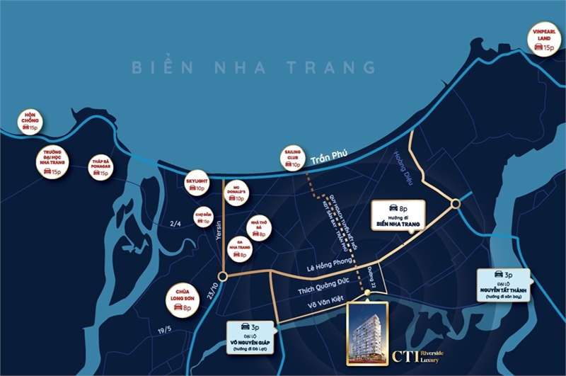 Bán căn hộ Full nội thất view sông trung tâm thành phố Nha Trang