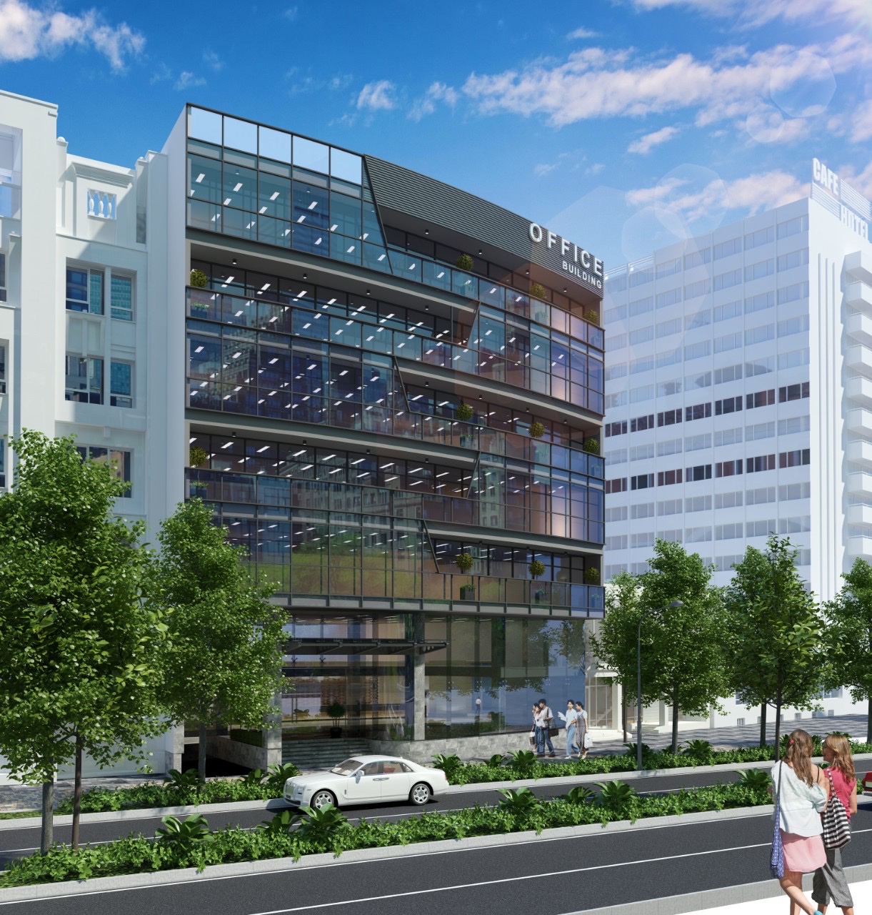 Bán nhà 2 MT 136 Hai Bà Trưng và 20 Trần Cao Vân quận 1 với 32mx75m 2649m2 xây khách sạn 5 sao