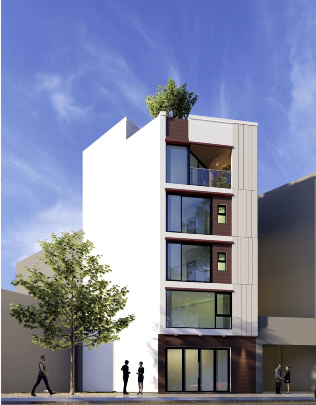 BÁN NHÀ MẶT PHỐ PHẠM VĂN ĐỒNG 50M2 6 TẦNG THANG MÁY MT 6.4M GIÁ 18.5 TỶ